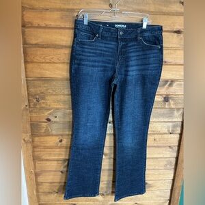SONOMA Goods for Life Womens Dark Wash Bootcut Jeans Size 12 NWOT